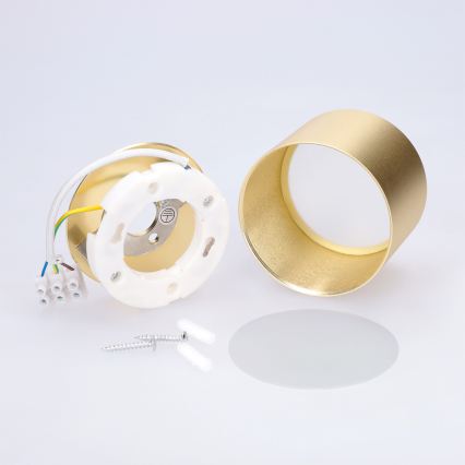 BRILAGI - LED kupatilsko ugradno svetlo SMOOTH 1xGX53/15W/230V 60x82 mm zlatna IP54