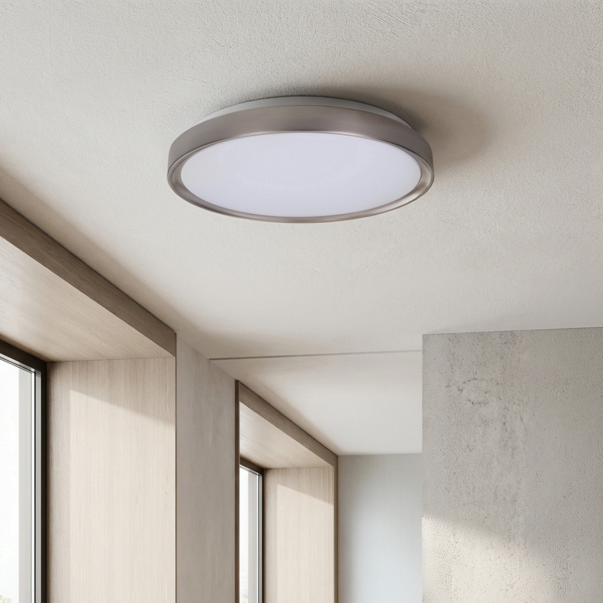 Brilagi - prigušiva LED stropna svetiljka FANCIA LED/48W/230V 3000-6500K prečnik 39 cm antracit + daljinski upravljač