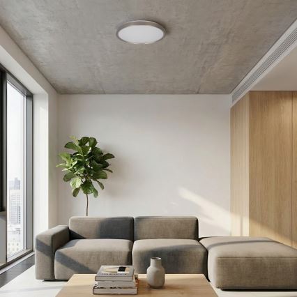 Brilagi - prigušiva LED stropna svetiljka FANCIA LED/48W/230V 3000-6500K prečnik 39 cm antracit + daljinski upravljač