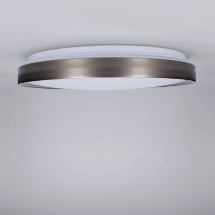 Brilagi - prigušiva LED stropna svetiljka FANCIA LED/48W/230V 3000-6500K prečnik 39 cm antracit + daljinski upravljač