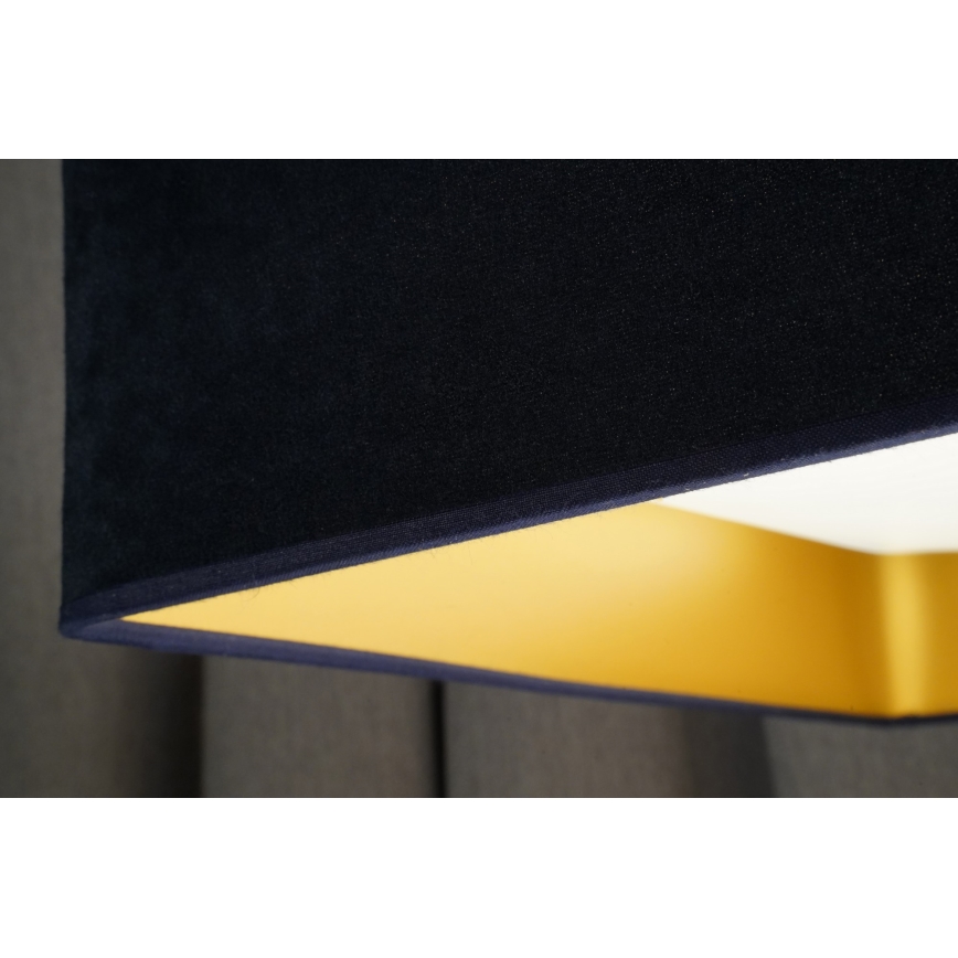 Brilagi - LED prigušiva plafonska lampa VELVET SQUARE SMART LED/36W/230V 60x60 cm 2700-6500K Wi-Fi Tuya + daljinski upravljač, tamno plava
