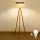 Brilagi - LED Stojeća lampa BOHO STYLE 1xE27/15W/230V krem/braon