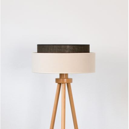 Brilagi - LED Stojeća lampa BOHO STYLE 1xE27/15W/230V krem/braon