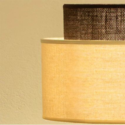 Brilagi - LED Stojeća lampa BOHO STYLE 1xE27/15W/230V krem/braon