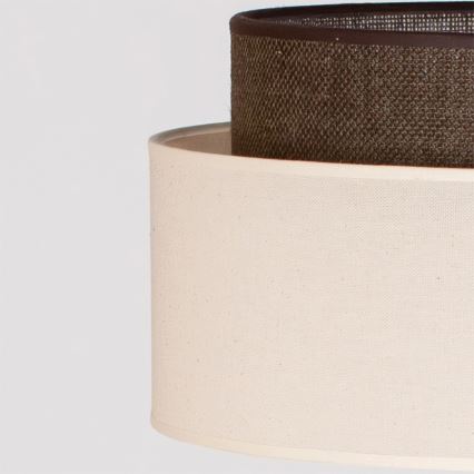 Brilagi - LED Stojeća lampa BOHO STYLE 1xE27/15W/230V krem/braon