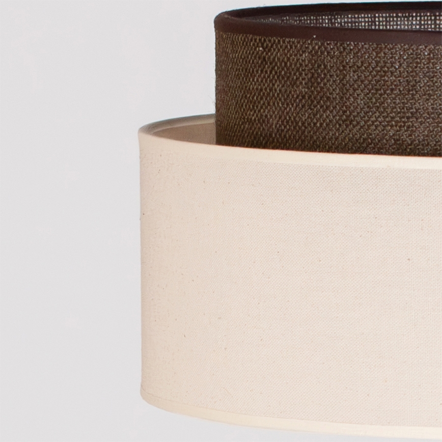Brilagi - LED Stojeća lampa BOHO STYLE 1xE27/15W/230V krem/braon