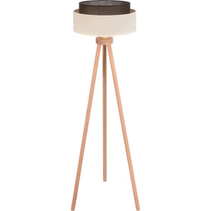 Brilagi - LED Stojeća lampa BOHO STYLE 1xE27/15W/230V krem/braon