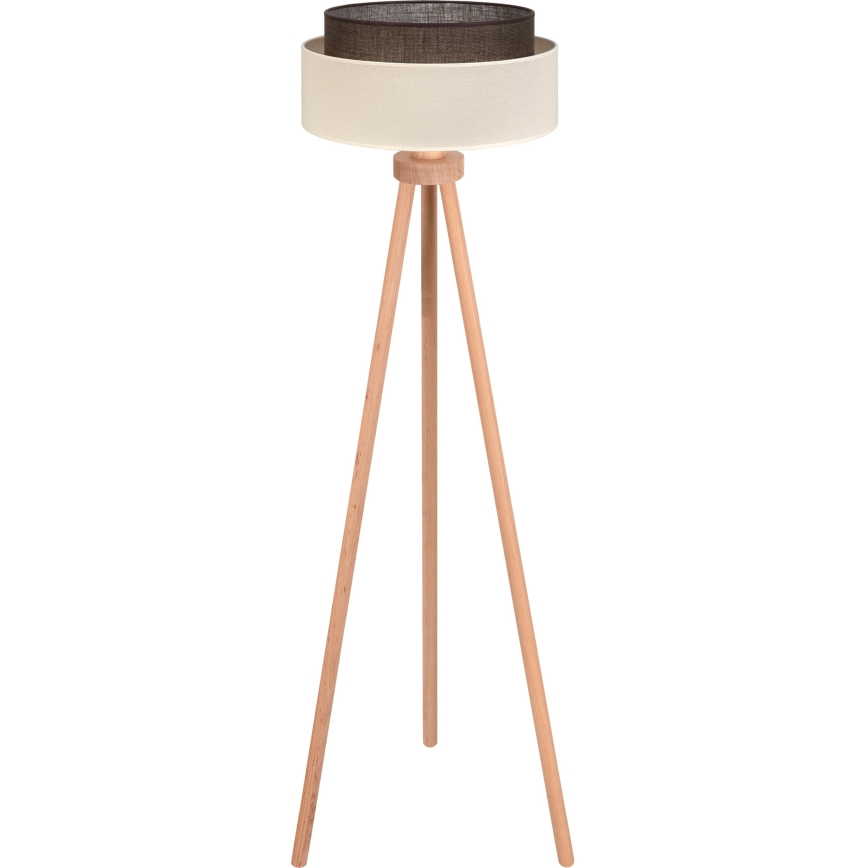 Brilagi - LED Stojeća lampa BOHO STYLE 1xE27/15W/230V krem/braon
