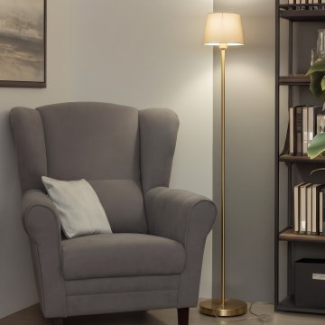 Brilagi - LED stojeća lampa CERIA 1xE27/20W/230V prečnik 20,5 cm bela/zlatna