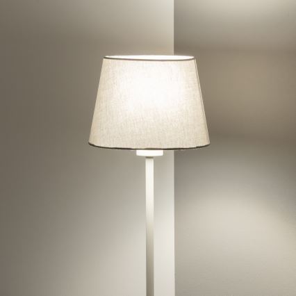 Brilagi - LED stojeća lampa CERIA, 1xE27/40W/230V, prečnik 20,5 cm, siva/bela