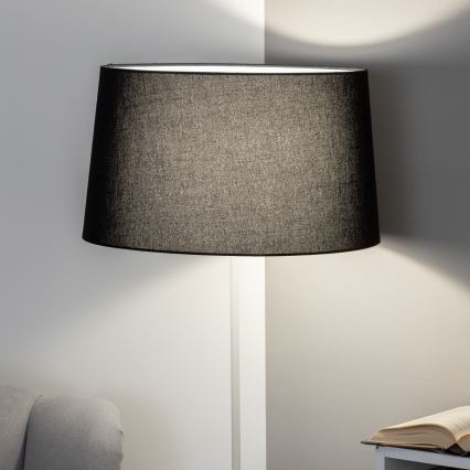 Brilagi - LED stojeća lampa CERIA 1xE27/40W/230V prečnik 45 cm crna/bela