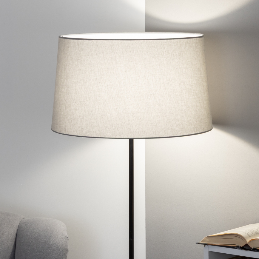 Brilagi - LED stojeća lampa CERIA 1xE27/40W/230V prečnik 45 cm siva/crna