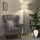 Brilagi - LED stojeća lampa CERIA 1xE27/40W/230V prečnik 45 cm siva/matni hrom