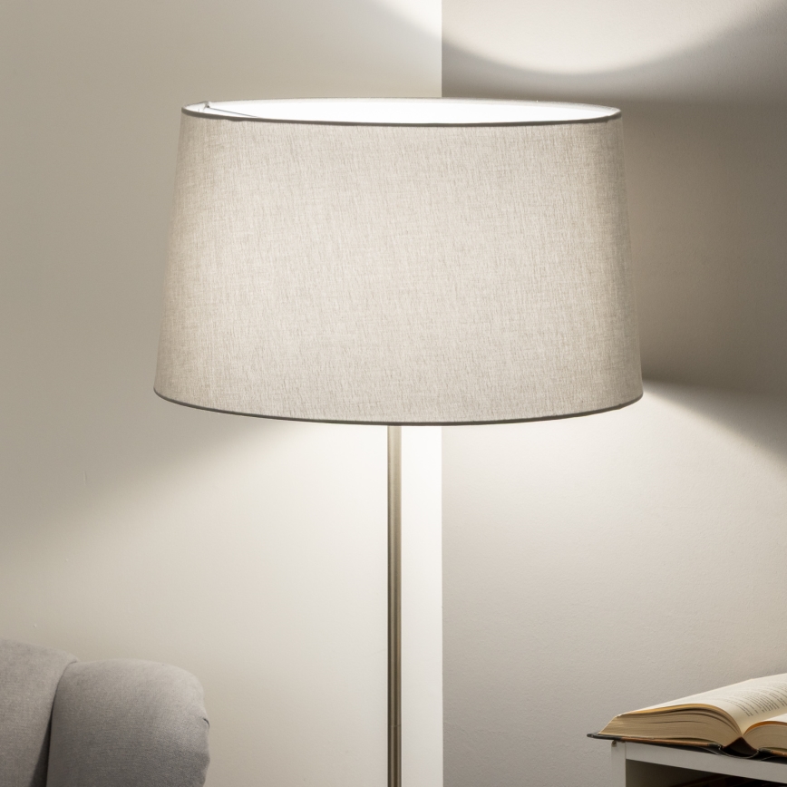 Brilagi - LED stojeća lampa CERIA 1xE27/40W/230V prečnik 45 cm siva/matni hrom