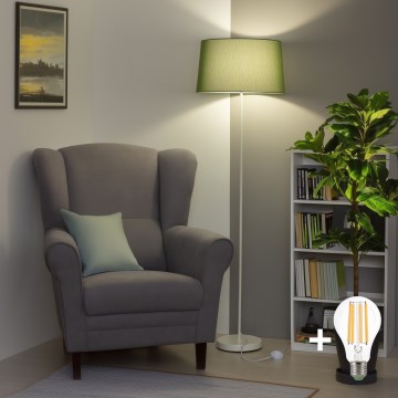 Brilagi - LED stojeća lampa CERIA 1xE27/40W/230V, prečnik 45 cm, zelena/bela