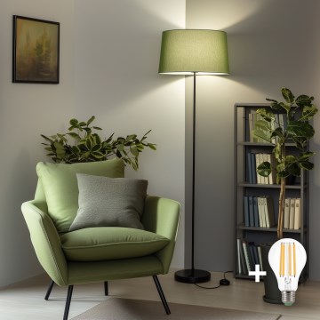 Brilagi - LED Stojeća lampa CERIA 1xE27/40W/230V prečnik 45 cm zelena/crna