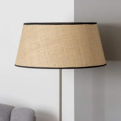 Brilagi - LED Stojeća lampa CERIA 1xE27/40W/230V prečnik 50 cm bež/mat hrom