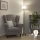 Brilagi - LED Stojeća lampa CERIA 1xE27/40W/230V Ø 25 cm bela/matni hrom