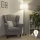 Brilagi - LED stojeća lampa CERIA 1xE27/40W/230V Ø 45 cm bela/mat hrom