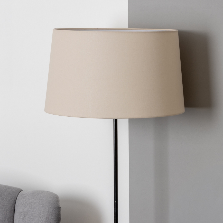 Brilagi - LED stojeća lampa CERIA 1xE27/40W/230V Ø 45 cm bež/crna
