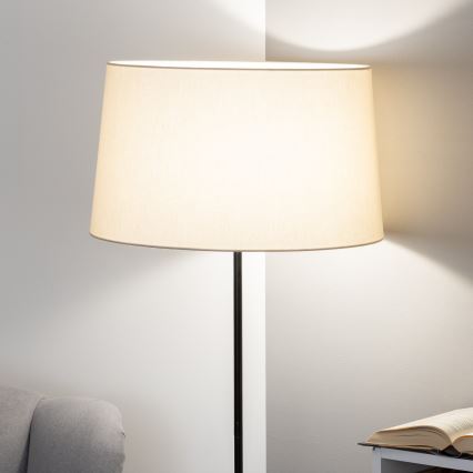 Brilagi - LED stojeća lampa CERIA 1xE27/40W/230V Ø 45 cm bež/crna
