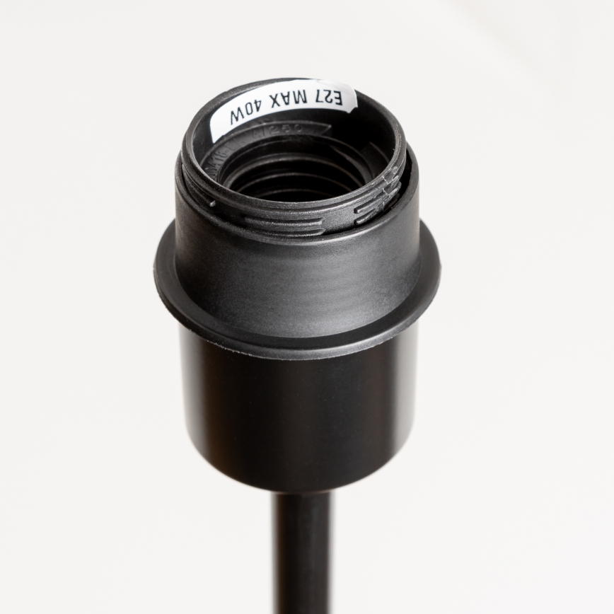 Brilagi - LED stojeća lampa CERIA 1xE27/40W/230V Ø 45 cm crna