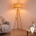 Brilagi - LED stojeća lampa CERIA 1xE27/60W/230V prečnik 35 cm bež