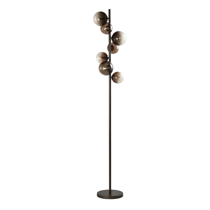 Brilagi - LED stojeća lampa MILLA 7xG9/3W/230V braon/zadimljeno braon