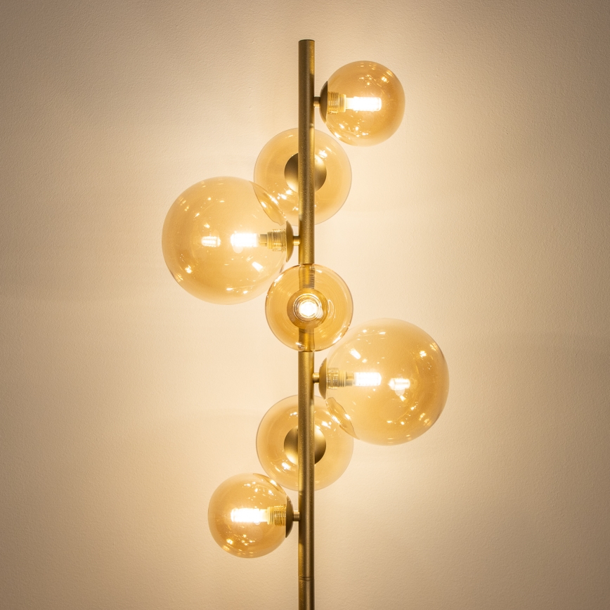 BRILAGI - LED stojeća lampa MILLA 7xG9/3W/230V zlatna