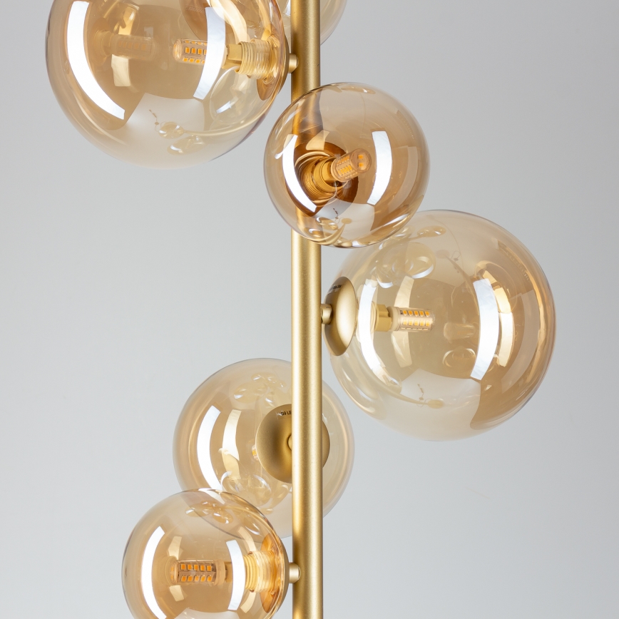 BRILAGI - LED stojeća lampa MILLA 7xG9/3W/230V zlatna