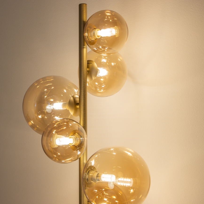 BRILAGI - LED stojeća lampa MILLA 7xG9/3W/230V zlatna