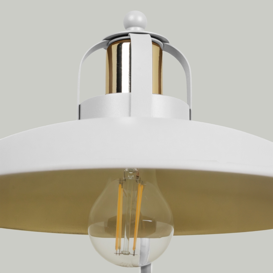 Brilagi - LED Stolna lampa FLAMENGO 1xE27/60W/230V bela