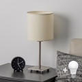Brilagi - LED stolna lampa NUBILA 1xE27/60W/230V krem