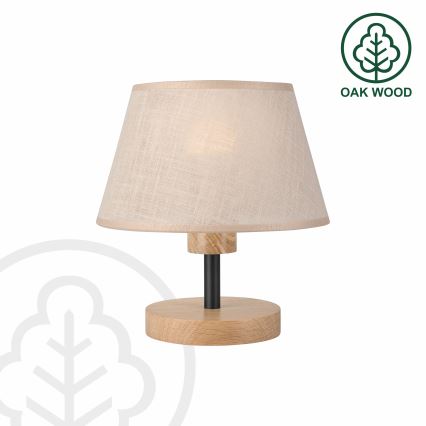 Brilagi - LED stona lampa ANTHONY 1xE14/40W/230V hrast/bež