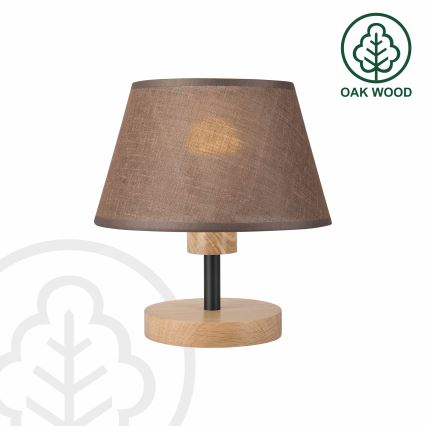 Brilagi - LED stona lampa ANTHONY 1xE14/40W/230V hrast/braon