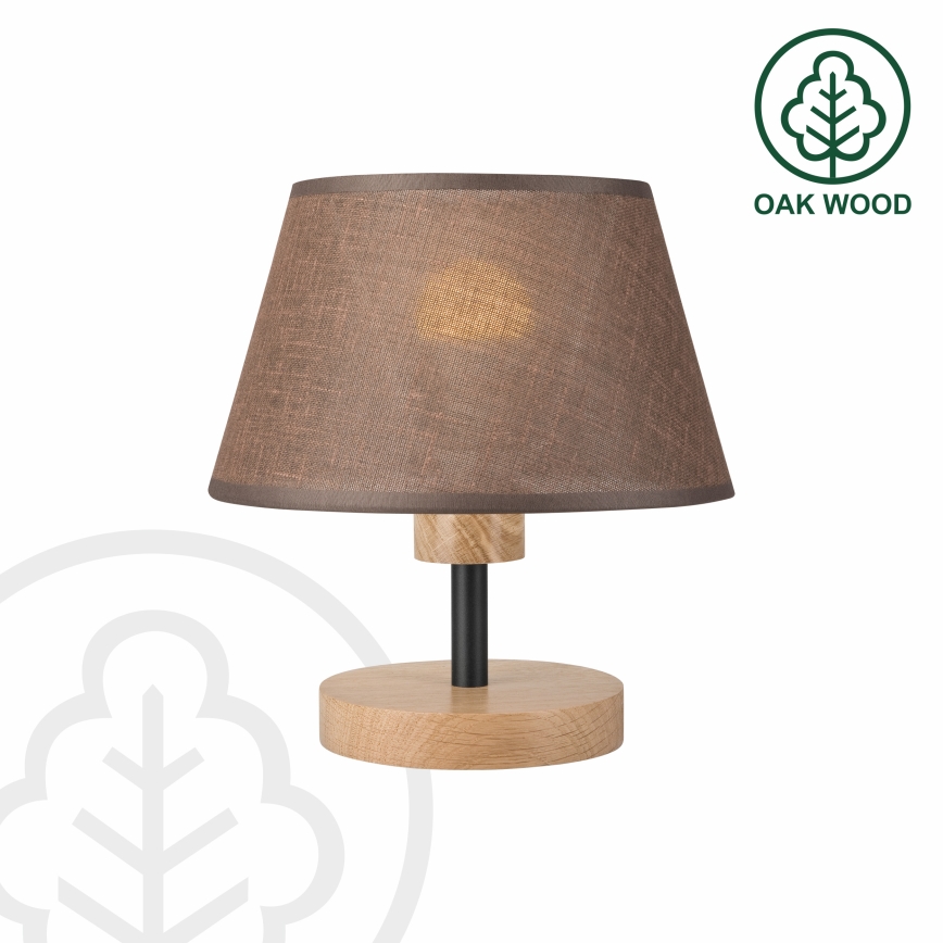 Brilagi - LED stona lampa ANTHONY 1xE14/40W/230V hrast/braon