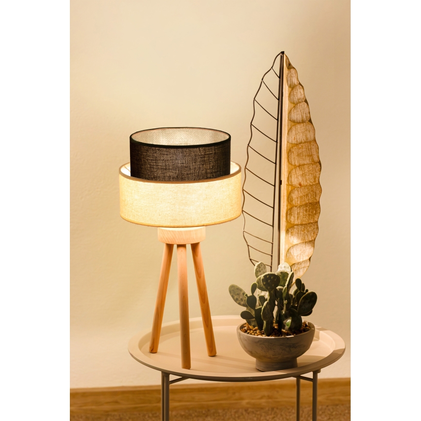 Brilagi - LED stona lampa BOHO STYLE 1xE27/15W/230V krem/braon