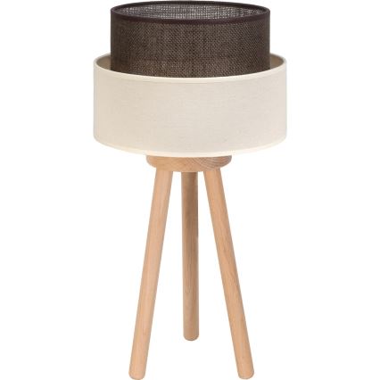 Brilagi - LED stona lampa BOHO STYLE 1xE27/15W/230V krem/braon