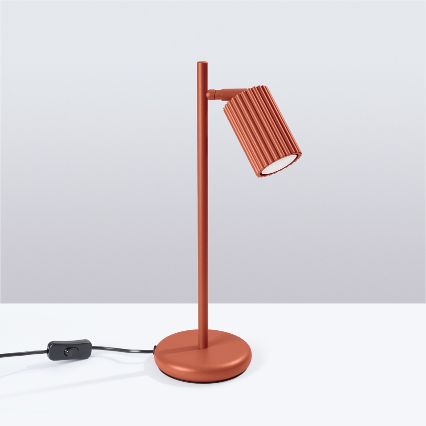 Brilagi - LED stona lampa CRESTO 1xGU10/10W/230V crvena