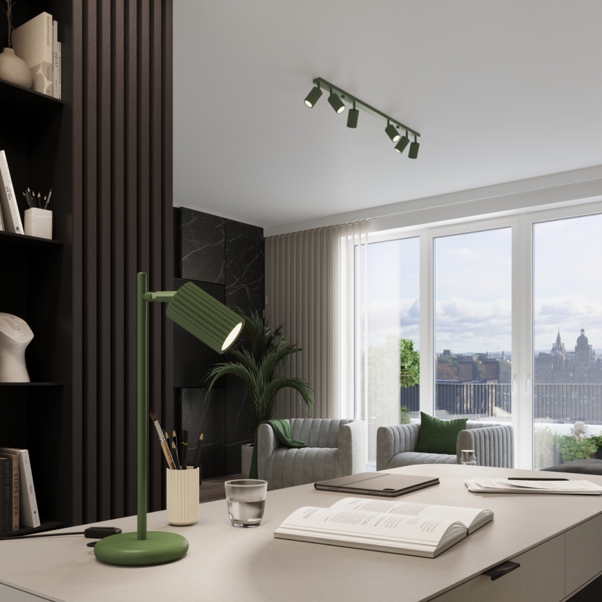 Brilagi - LED stona lampa CRESTO 1xGU10/10W/230V zelena