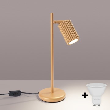 Brilagi - LED stona lampa CRESTO 1xGU10/10W/230V zlatna