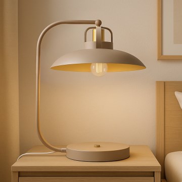 Brilagi - LED Stona lampa FLAMENGO 1xE27/60W/230V bež