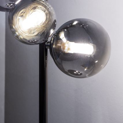 Brilagi - LED stona lampa MILLA 4xG9/3W/230V crni hrom/zadimljeno