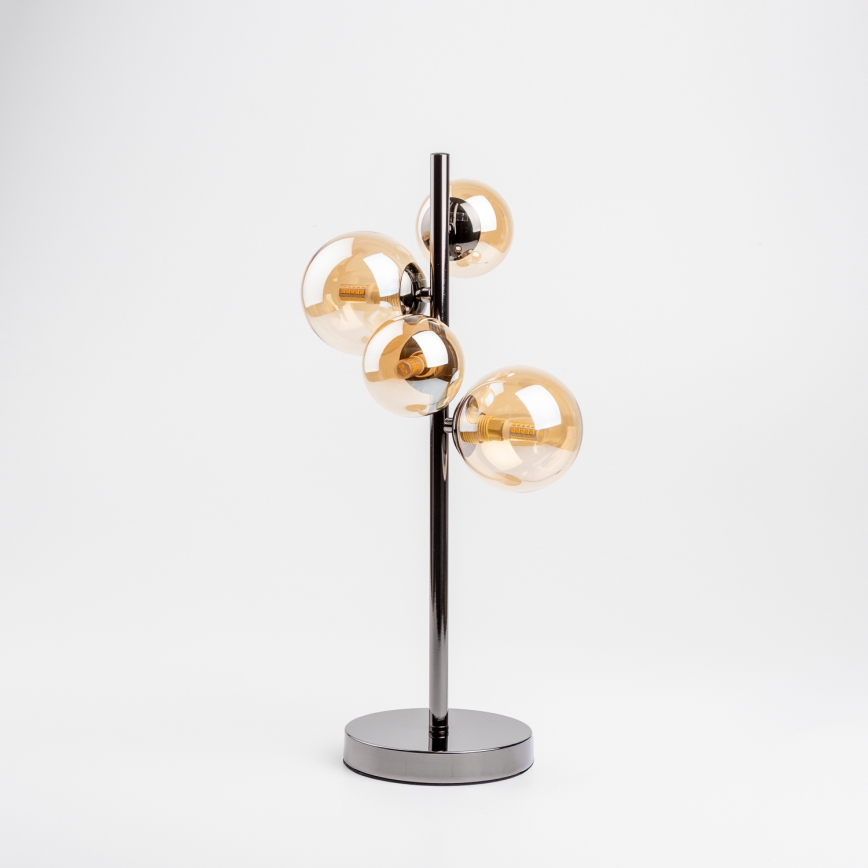 Brilagi - LED stona lampa MILLA 4xG9/3W/230V crni hrom/zlatna