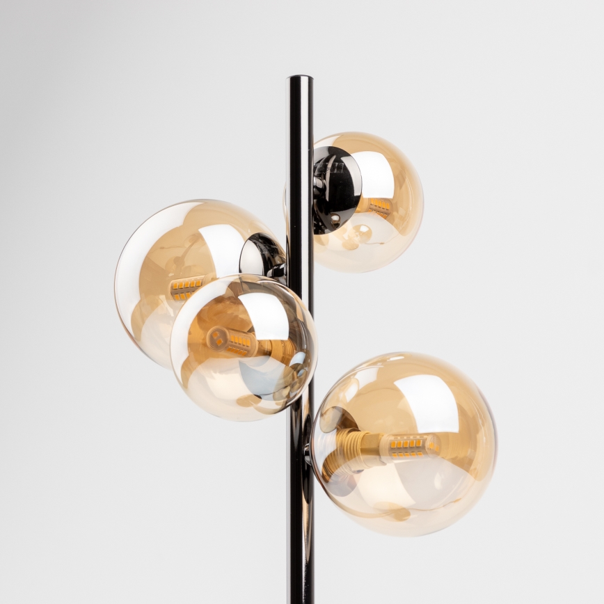 Brilagi - LED stona lampa MILLA 4xG9/3W/230V crni hrom/zlatna