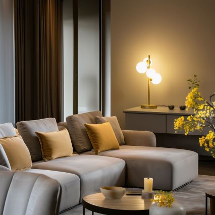 Brilagi - LED stona lampa MILLA 4xG9/3W/230V zlatna/bela