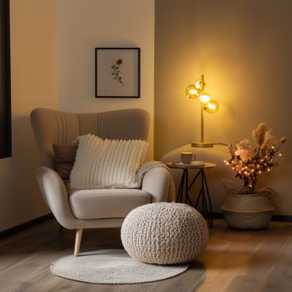 Brilagi - LED stona lampa MILLA 4xG9/3W/230V zlatna