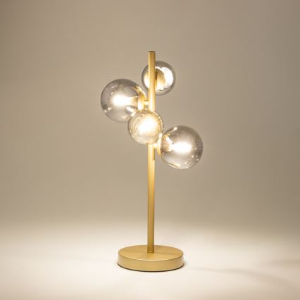 Brilagi - LED stona lampa MILLA 4xG9/3W/230V zlatna/zadimljena