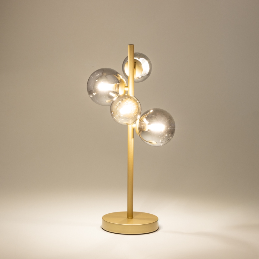 Brilagi - LED stona lampa MILLA 4xG9/3W/230V zlatna/zadimljena