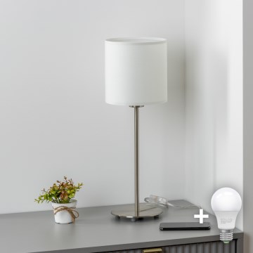 Brilagi - LED Stona lampa NUBILA 1xE27/60W/230V bela
